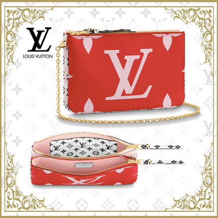 Louis Vuitton MONOGRAM 2019 SS Double Zip Pochette M67561 