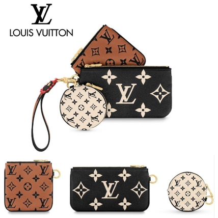 Louis Vuitton MONOGRAM 2020 21AW Monogram Unisex Leather Coin Cases 