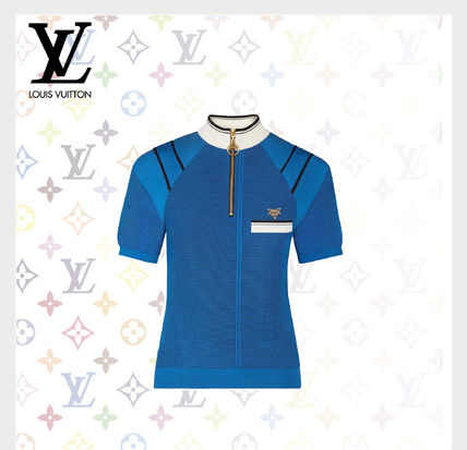 Louis Vuitton 2020 21AW Short Sleeved Knit Top With Padded Shoulders 1A62H1 