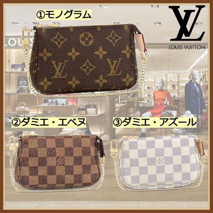 Louis Vuitton DAMIER AZUR 2020 SS Mini Pochette Accessoires N58009 M58009 N58010 