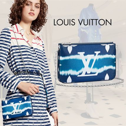 Louis Vuitton MONOGRAM 2019 20AW Monogram Canvas Leather Party Style Elegant Style Clutches 