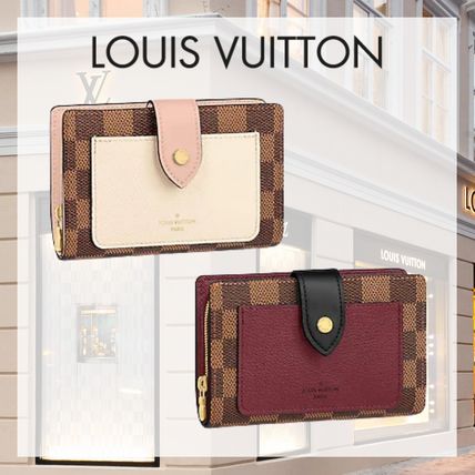 Louis Vuitton Monogram Leather Folding Wallet Small Wallet Logo N60380 N60381 