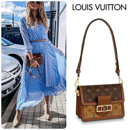Louis Vuitton MONOGRAM Monogram 2WAY Leather Party Style Elegant Style Crossbody 