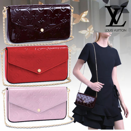 Louis Vuitton MONOGRAM Monogram Leather Logo Pouches  Cosmetic Bags M61293 M64358 M61267 