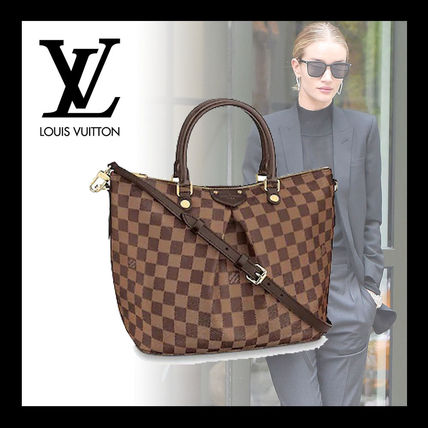 Louis Vuitton DAMIER Casual Style 2WAY Leather Party Style Elegant Style 
