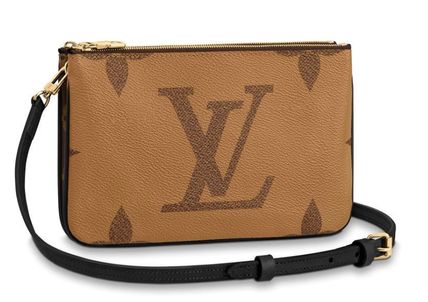 Louis Vuitton MONOGRAM Monogram 2WAY Leather Crossbody Shoulder Bags M69203 
