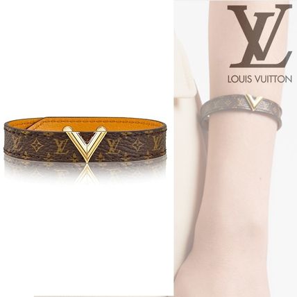 Louis Vuitton MONOGRAM 2020 SS Essential V Bracelet M6042F M6042E 