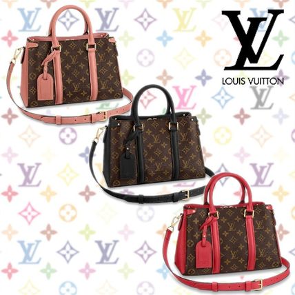 Louis Vuitton Monogram Canvas 2WAY Leather Crossbody Handbags M44818 M44898 M44899 