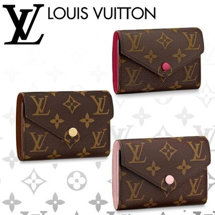 Louis Vuitton 2020 SS Plain Leather Folding Wallet Small Wallet Folding Wallets M62360 M62472 M41938 
