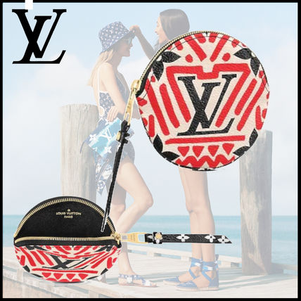 Louis Vuitton MONOGRAM Lv Crafty Round Coin Purse M69505 