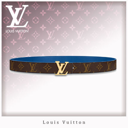 Louis Vuitton MONOGRAM 2020 SS Lv Escale Lv Initials 30Mm Reversible Belt M0255U M0255V M0255W 