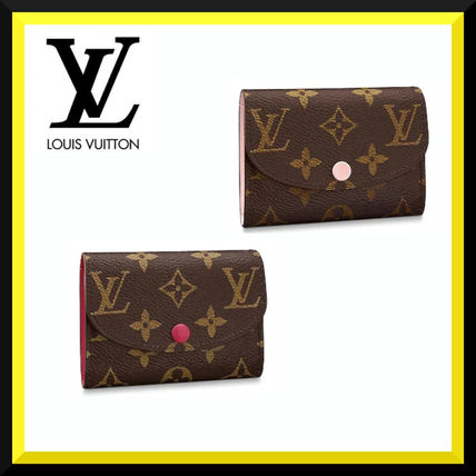 Louis Vuitton Monogram Leather Folding Wallet Small Wallet Logo Coin Cases M62361 M41939 
