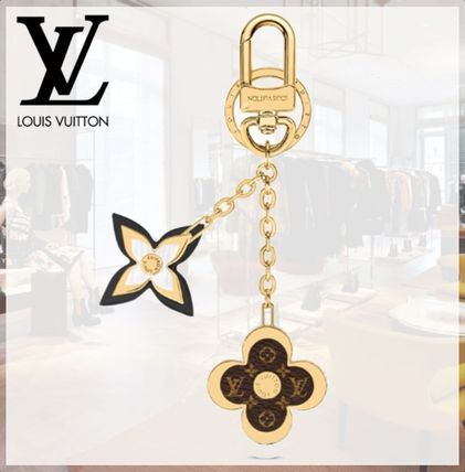 Louis Vuitton MONOGRAM Flower Patterns Monogram Canvas Leather Logo 