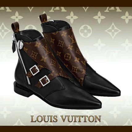Louis Vuitton 2020 SS Jumble Flat Ankle Boot 1A588C 