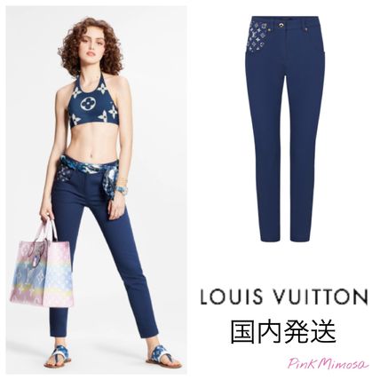 Louis Vuitton MONOGRAM 2020 SS Lv Escale Skinny Jeans 1A7TIF 