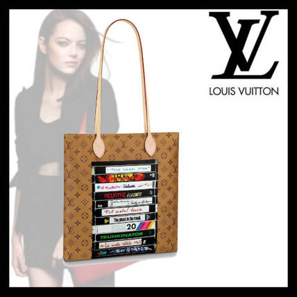 Louis Vuitton Monogram Casual Style Leather Totes M45198 