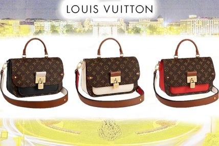 Louis Vuitton 2019 SS Monogram Canvas 2WAY Logo Shoulder Bags 