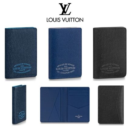Louis Vuitton TAIGA Folding Wallet Card Holders 