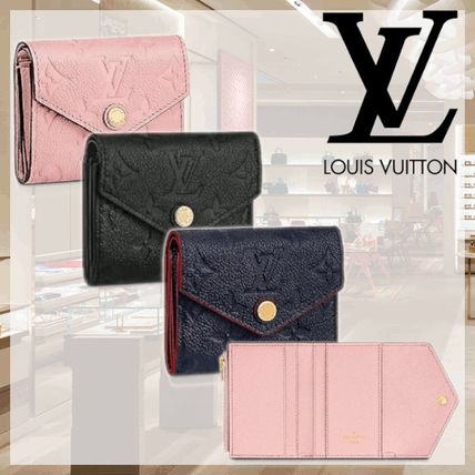 Louis Vuitton ZOE Monogram Unisex Leather Folding Wallet Small Wallet Logo M62935 M58880 M62936 