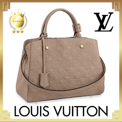 Louis Vuitton MONOGRAM EMPREINTE 2020 SS Monogram Casual Style A4 2WAY Leather Office Style 