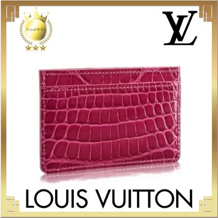 Louis Vuitton 2020 SS Crocodile Lambskin Other Animal Patterns Leather Logo 