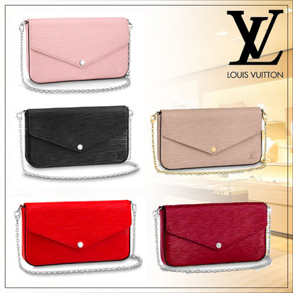 Louis Vuitton EPI 2020 SS 2WAY Chain Plain Leather Party Style Elegant Style M68629 M62648 M41559 M62467 M68758 