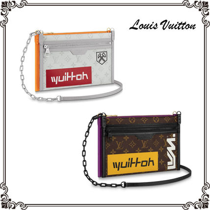 Louis Vuitton MONOGRAM 2019 20AW Double Flat Messenger M44640 M44641 