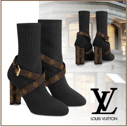 Louis Vuitton Silhouette Ankle Boots 1A66FA 