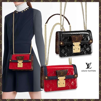 Louis Vuitton MONOGRAM 2020 SS Monogram Casual Style Canvas 2WAY Chain Plain Leather M90516 M90517 