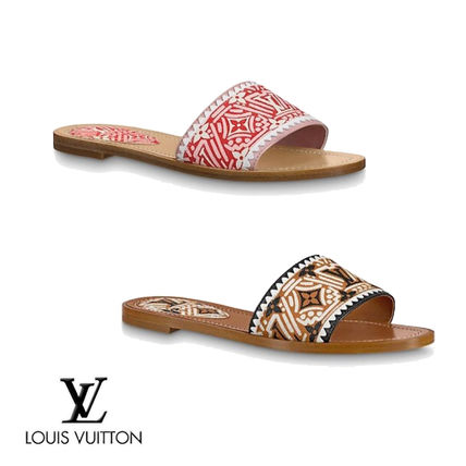 Louis Vuitton 2020 SS Casual Style Street Style Mules Logo Sandals 1A85BZ 1A85CU 