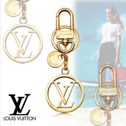 Louis Vuitton MONOGRAM 2020 SS Monogram Unisex Chain Logo Card Holders 