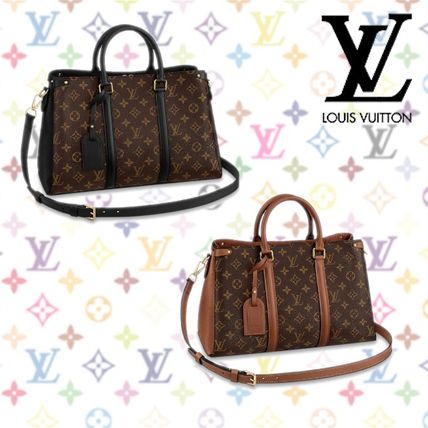 Louis Vuitton Monogram Canvas 2WAY Leather Handbags M44903 M44817 