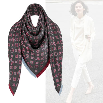 Louis Vuitton 2020 SS Monogram Casual Style Silk Elegant Style Logo 