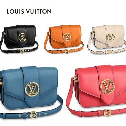 Louis Vuitton PONT NEUF 2020 SS Casual Style 2WAY Leather Elegant Style Crossbody Logo M55948 M55946 M55950 M55949 M55947 