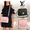 Louis Vuitton Calfskin 2WAY Leather Crossbody Handbags 