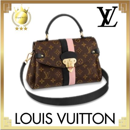 Louis Vuitton MONOGRAM 2020 SS Monogram Casual Style Calfskin Canvas 2WAY Bi color Leather 