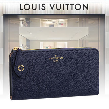 Louis Vuitton PORTEFEUILLE COMETE Unisex Plain Leather Long Wallet Long Wallets 