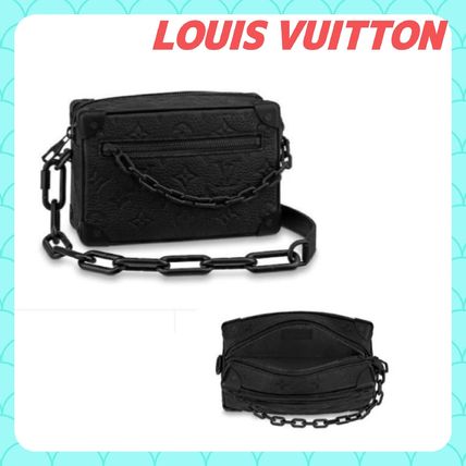 Louis Vuitton TAURILLON 2020 SS Monogram Casual Style Unisex 2WAY Chain Plain Leather 