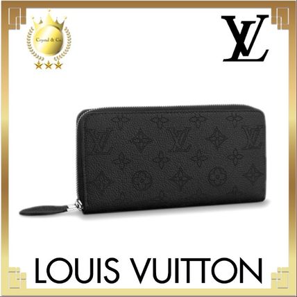 Louis Vuitton ZIPPY WALLET 2020 SS Monogram Calfskin Chain Leather Long Wallet Logo 