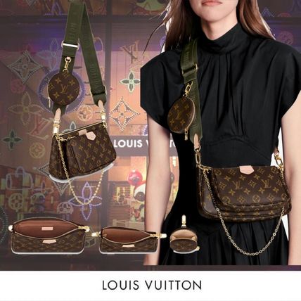 Louis Vuitton MONOGRAM 2020 SS Monogram Casual Style Canvas 3WAY Chain Leather 
