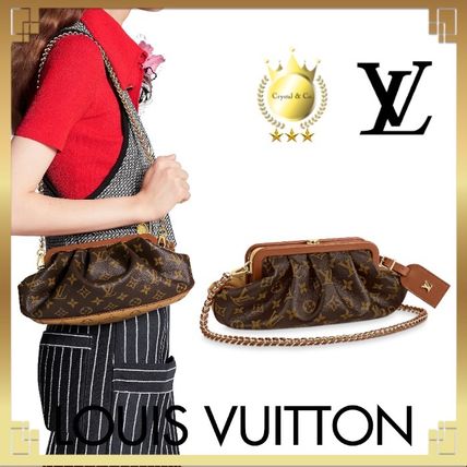 Louis Vuitton MONOGRAM 2020 21AW Monogram Casual Style Canvas Chain Leather Party Style 