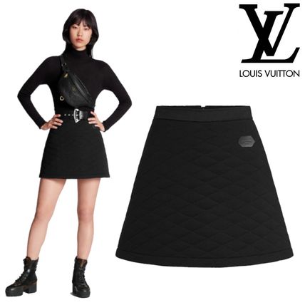 Louis Vuitton MONOGRAM 2020 21AW Monogram Plain Skirts 1A84D0 