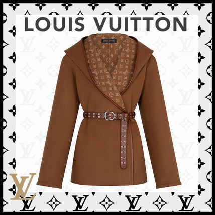 Louis Vuitton 2020 21AW Monogram Wool Plain Medium Down Jackets 1A8262 1A8261 1A8260 1A825Z 1A825Y 