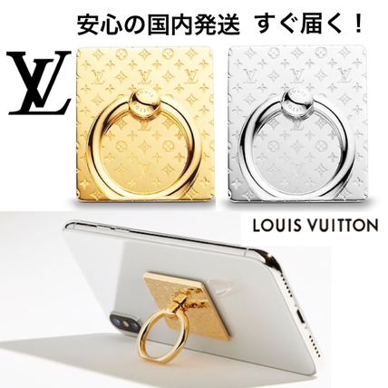 Louis Vuitton MONOGRAM Unisex Bunker Ring Logo Smart Phone Cases 