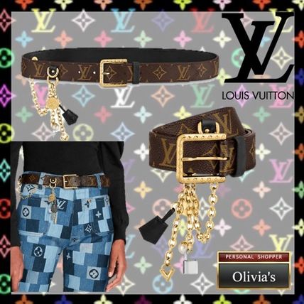 Louis Vuitton MONOGRAM 2020 SS Daily Lv Charms 30Mm Belt M0237W 