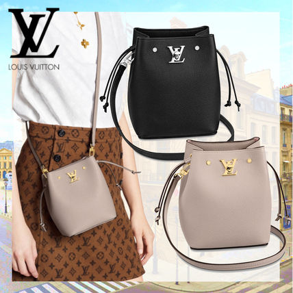 Louis Vuitton LOCKME 2020 SS Casual Style 2WAY Leather Crossbody Logo Shoulder Bags M69205 M68709 