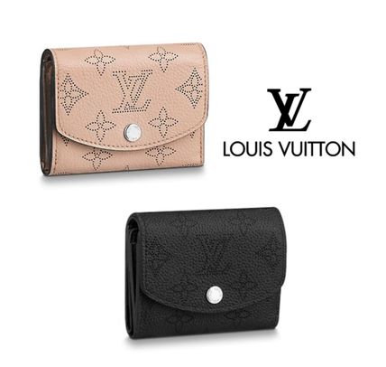 Louis Vuitton 2019 SS Plain Leather Folding Wallet Folding Wallets M67499 M67498 