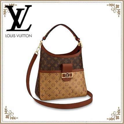 Louis Vuitton Monogram Casual Style Canvas 3WAY Leather Elegant Style M45195 