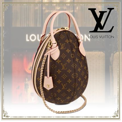 Louis Vuitton 2020 SS Monogram Leather Elegant Style Shoulder Bags 