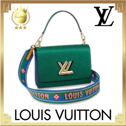 Louis Vuitton TWIST 2020 SS Casual Style Street Style 2WAY Bi color Plain Leather 